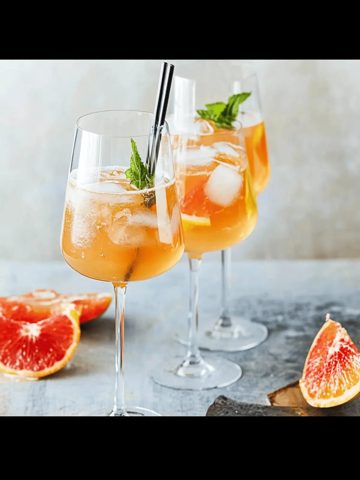 Grapefruitsaft-Gin-Cocktail