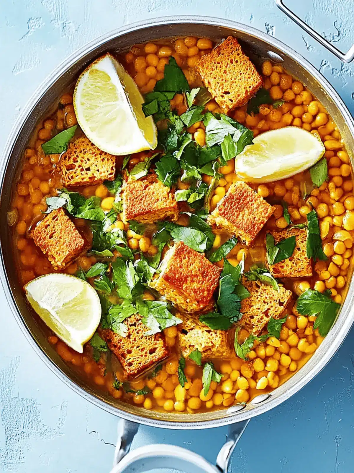 One-Pot-Rote-Linsen-Eintopf mit Tofu