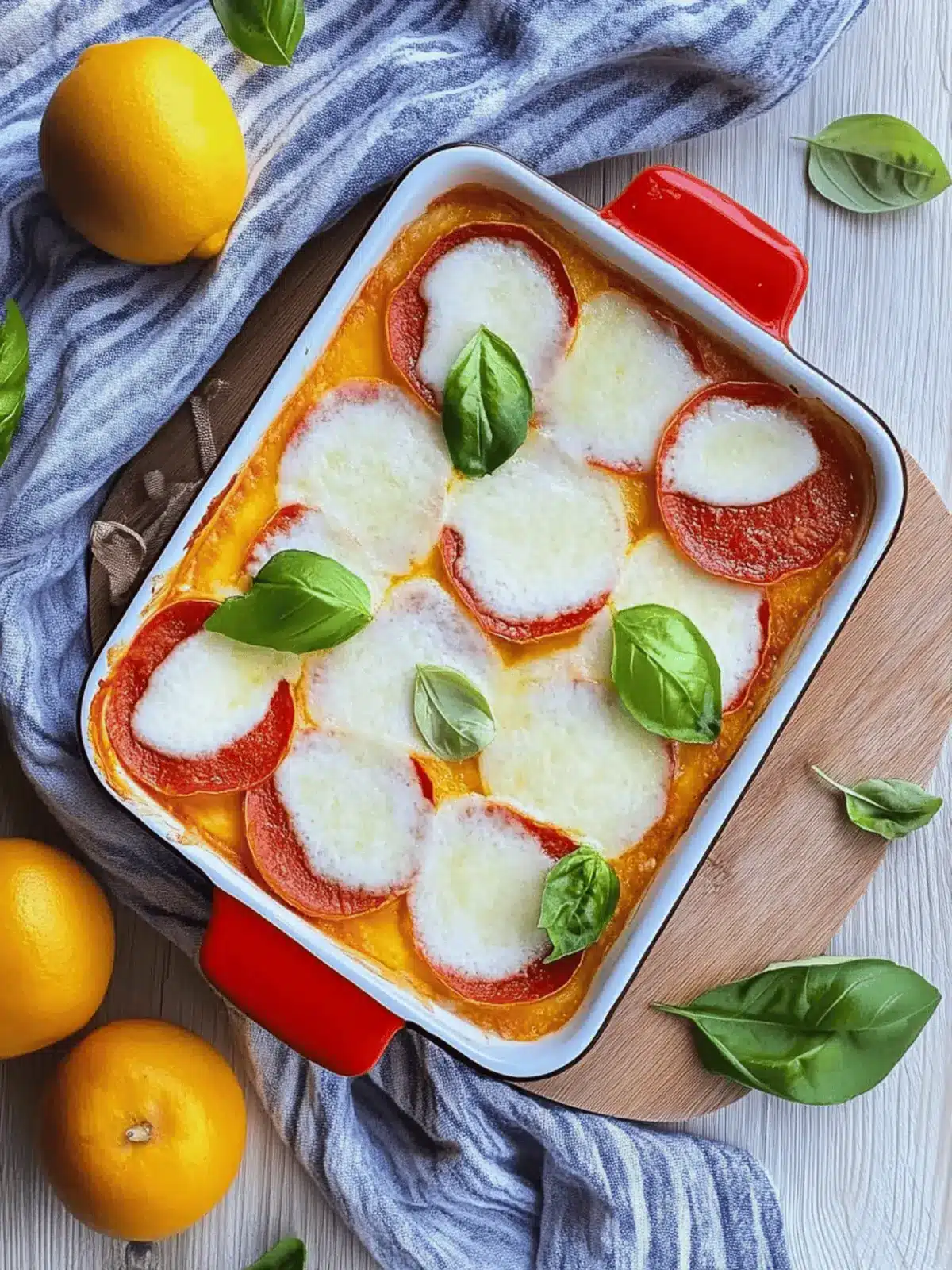 Hähnchenbrust Tomate Mozzarella aus dem Ofen