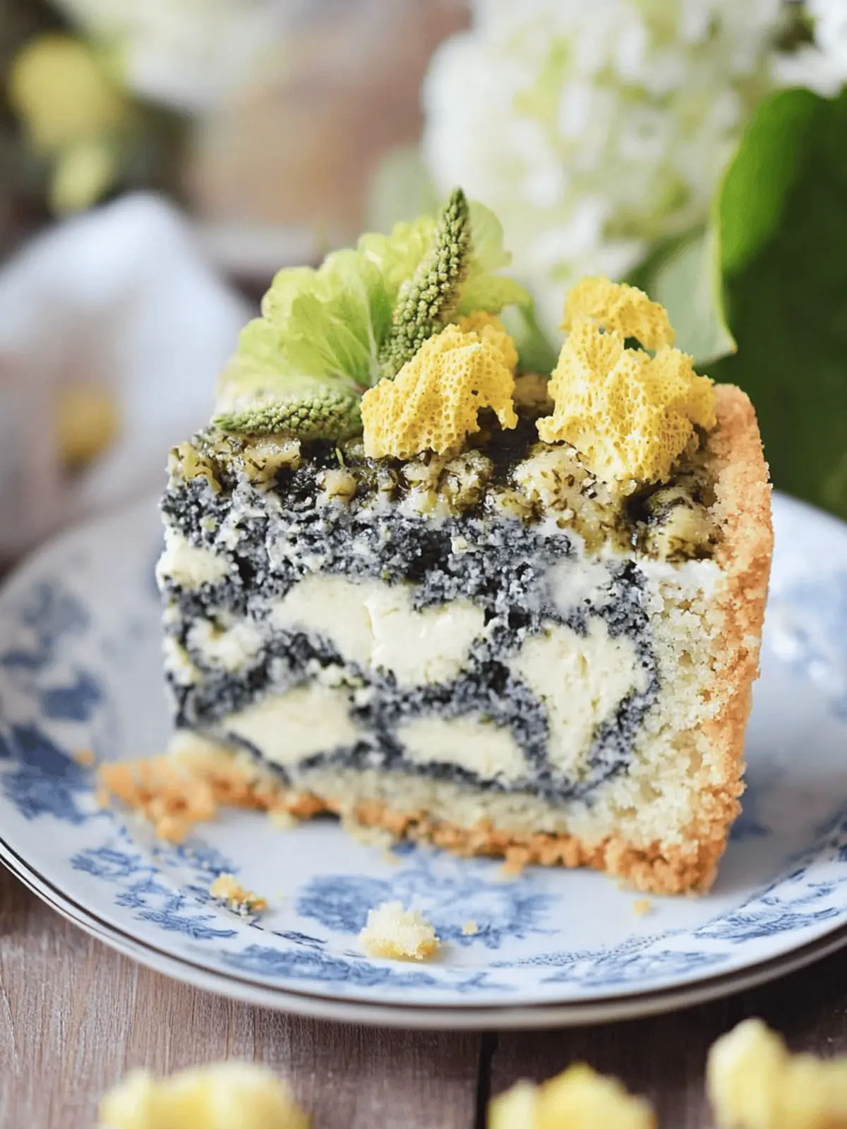 Mohn-Streuselkuchen mit Vanille-Quark-Creme