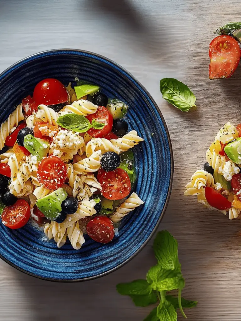 Sommerlicher Nudelsalat