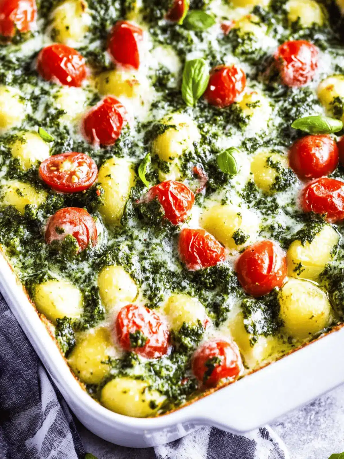 Gnocchi-Rahmspinat-Auflauf