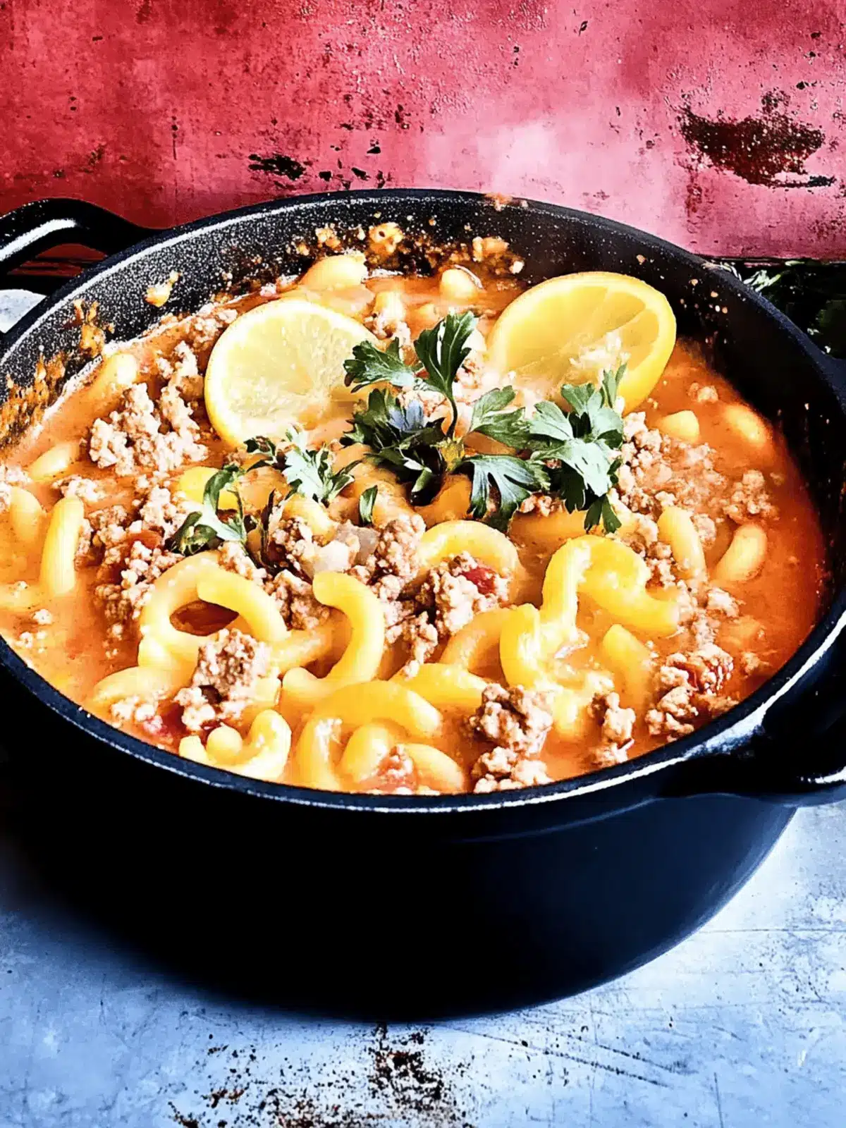 Mac-und-Käse-Suppe