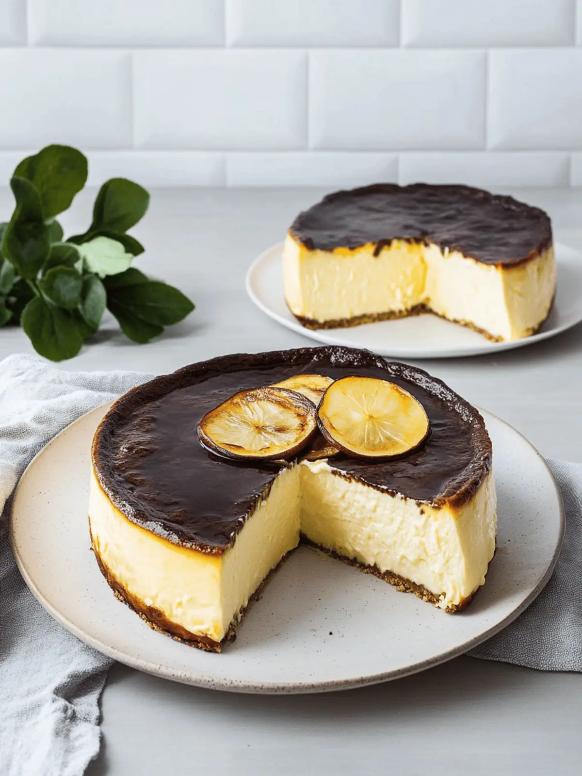 Basque Käsekuchen