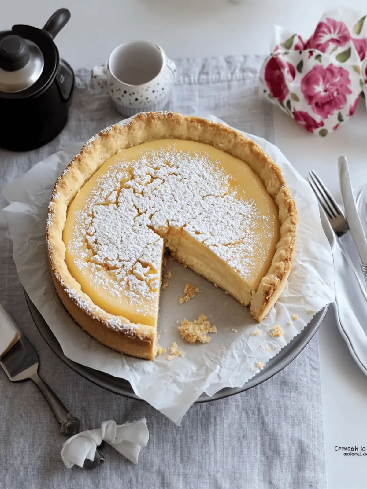 Cremiger Käsekuchen