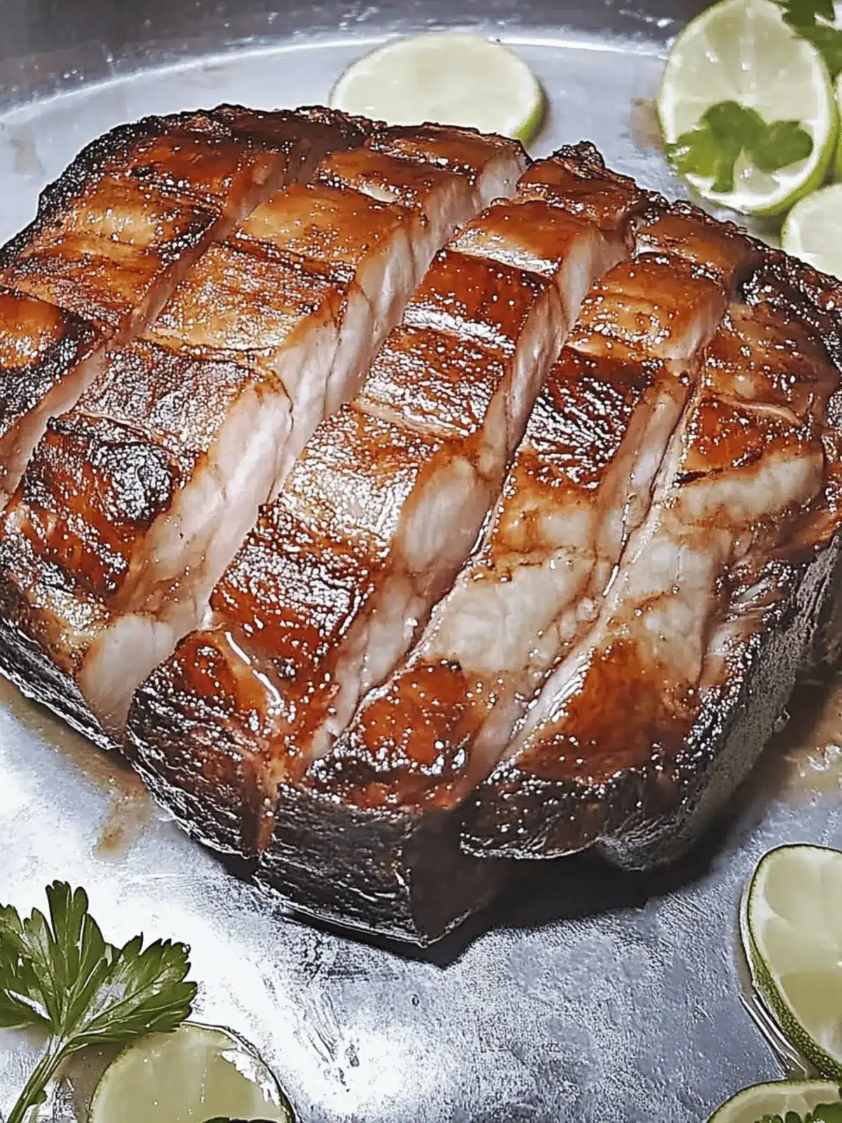 Bayerischer Krustenbraten mit leckerer Soße