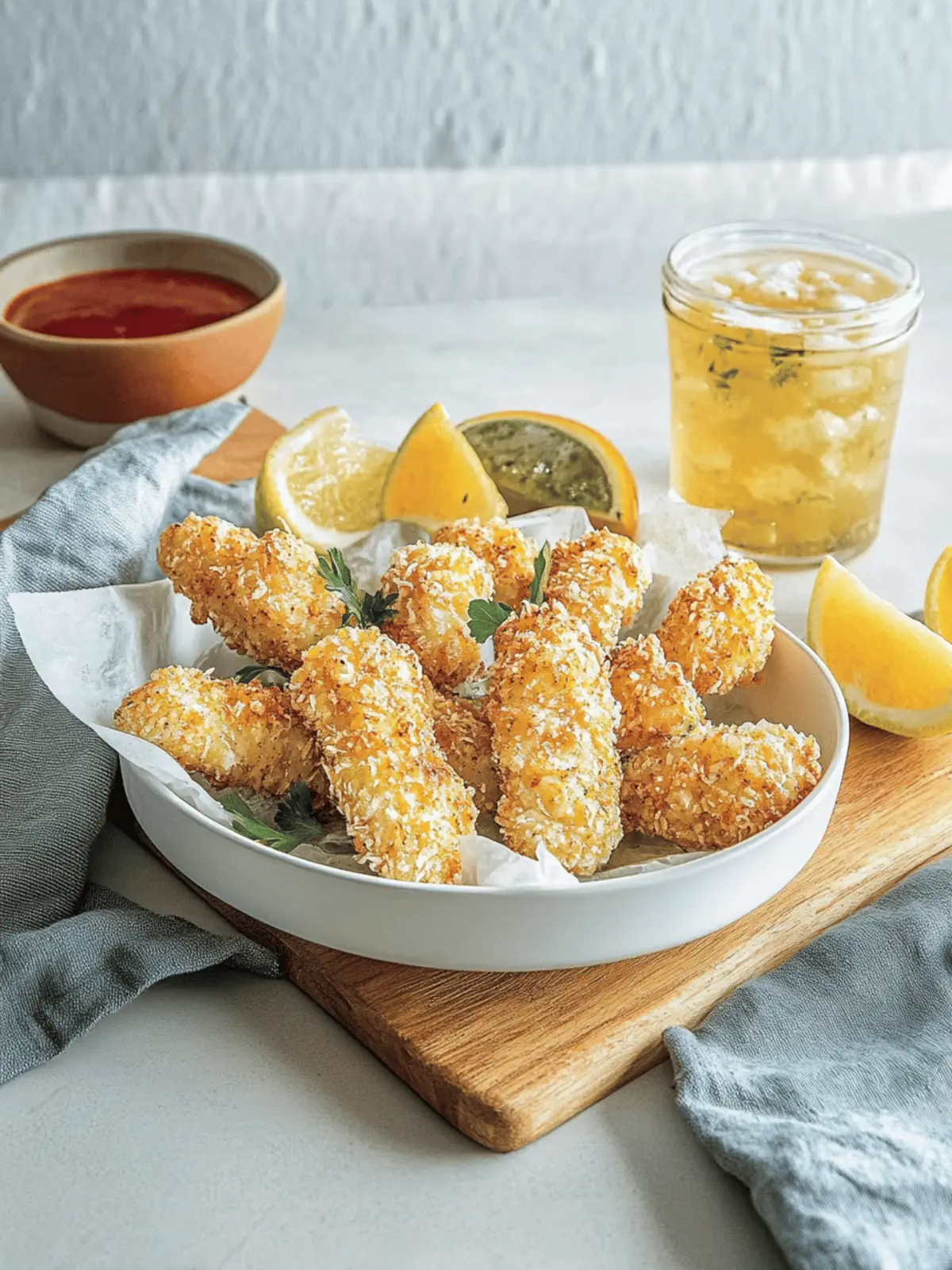 Knusprige Hähnchen-Nuggets