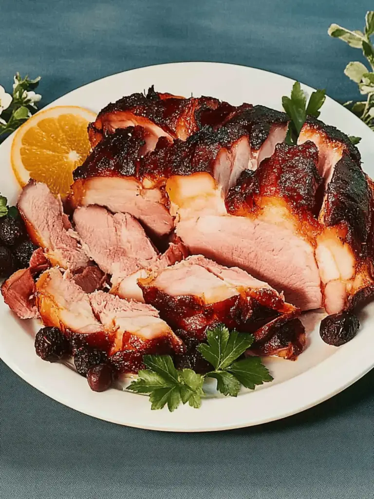 Schweinekrustenbraten „Wikinger Art“ mit Biersauce
