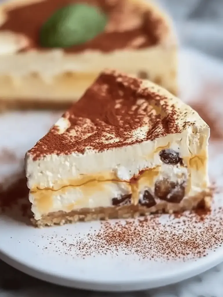 Zimtschnecken Käsekuchen mit Keksboden