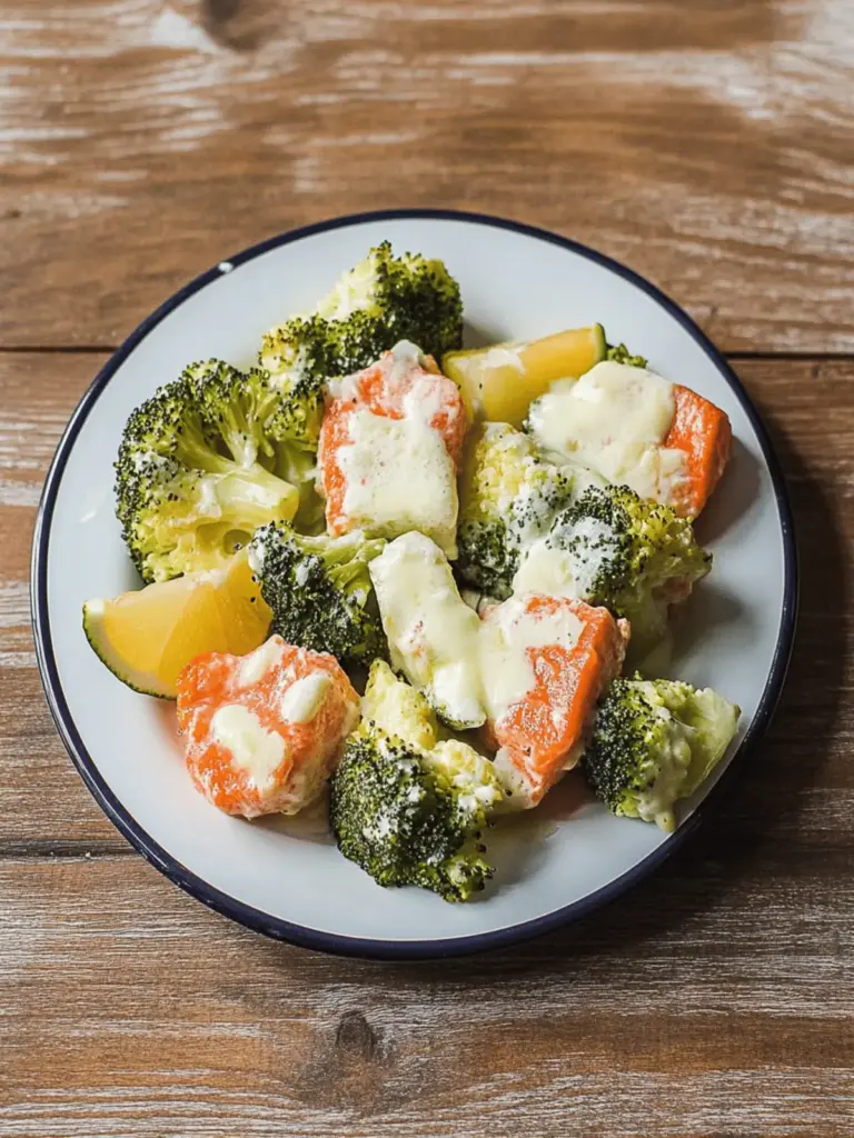 Lachs-Brokkoli-Gratin
