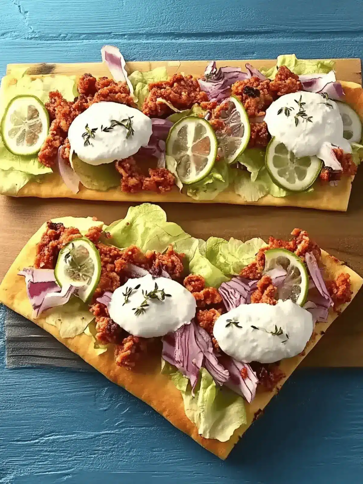 Hackfleischpizza