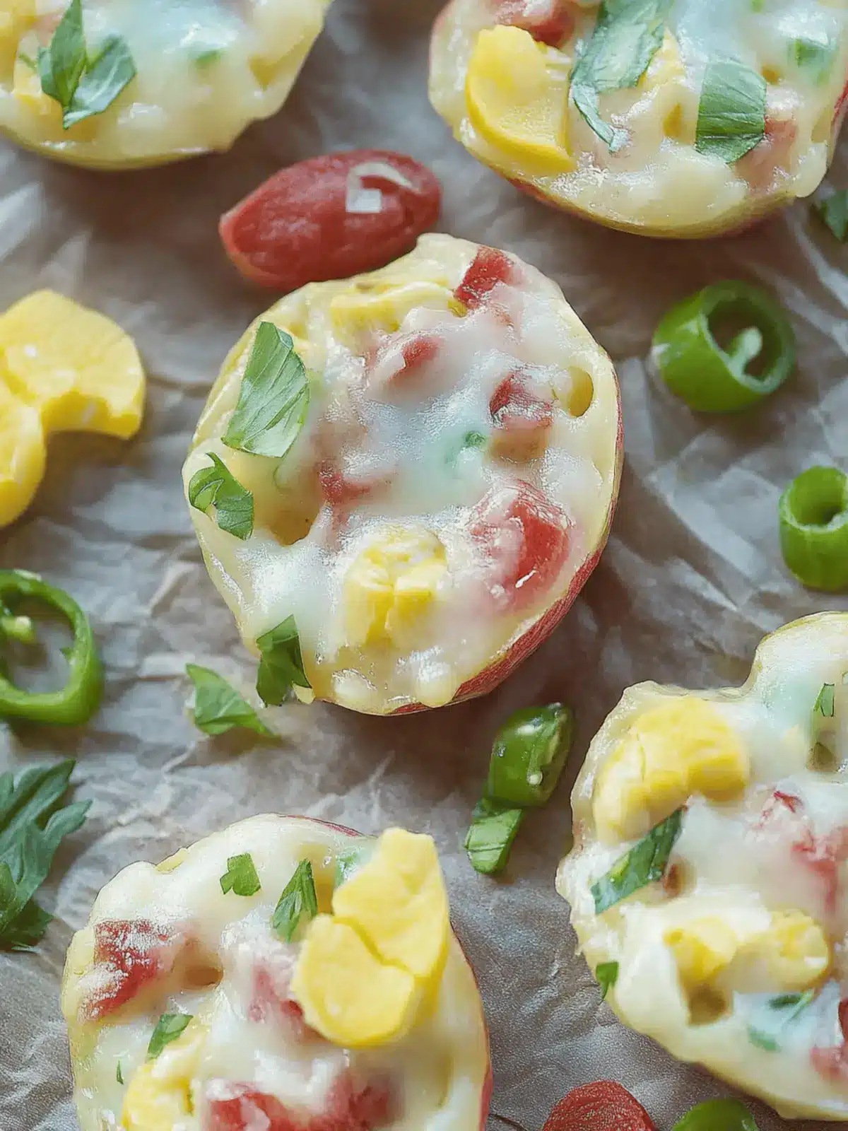 Gefüllte Kartoffeln nach Flammkuchen-Art