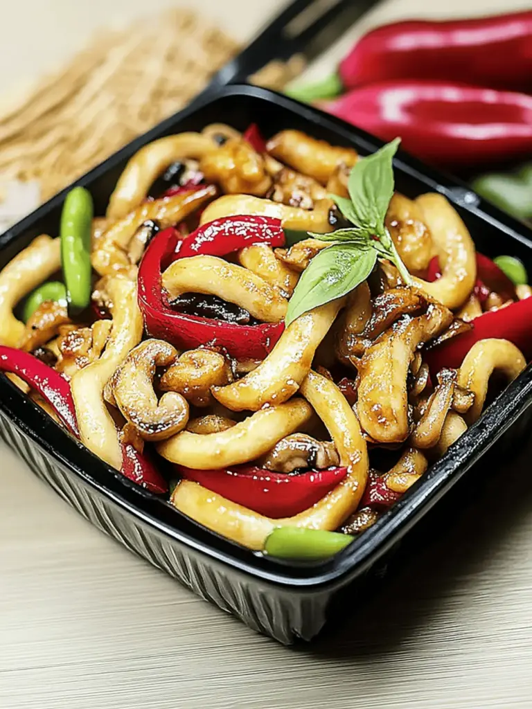 Fried Udon-Noodles with Hoisin-Sauce