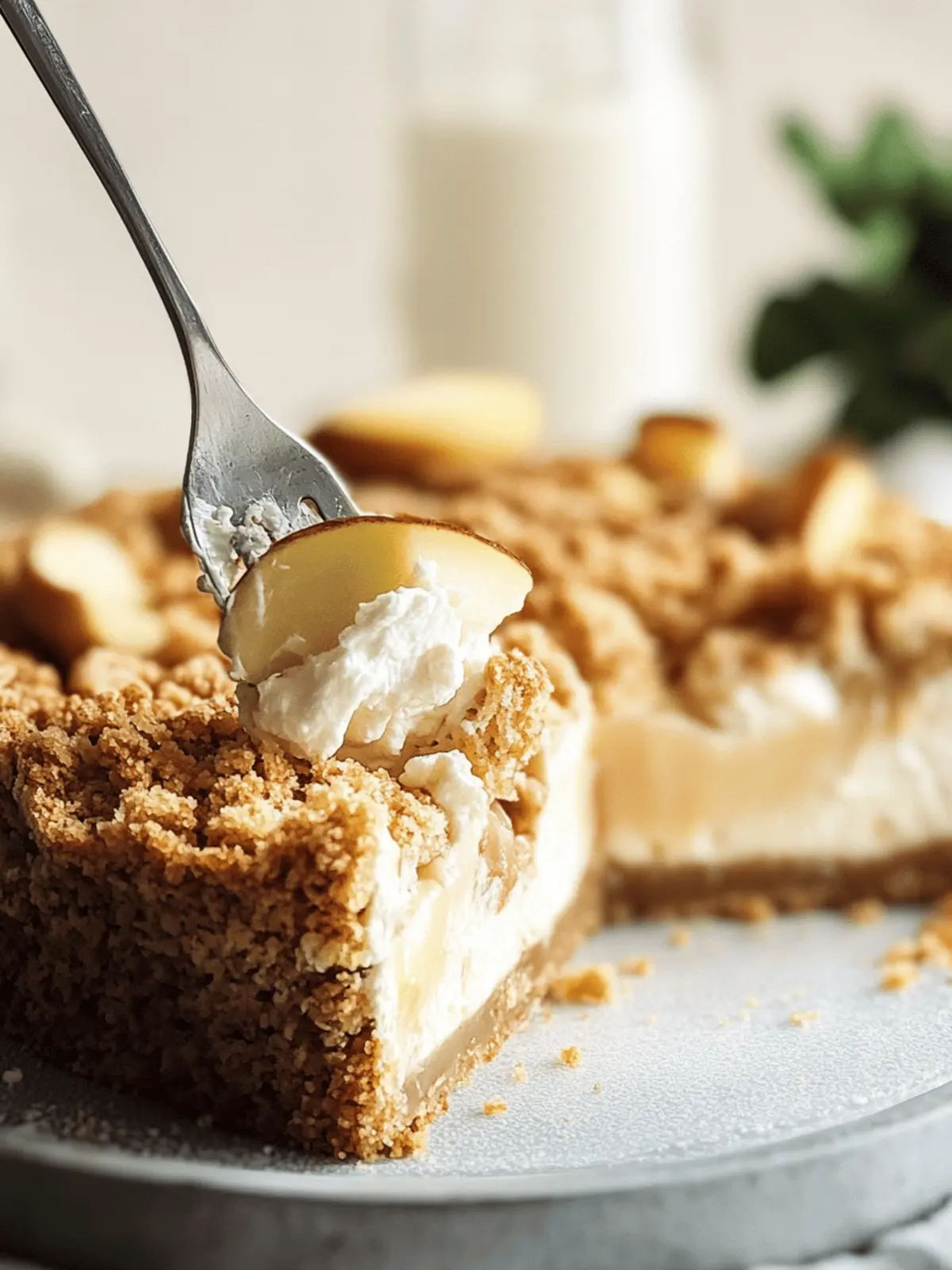 Apfel-Crumble-Käsekuchen