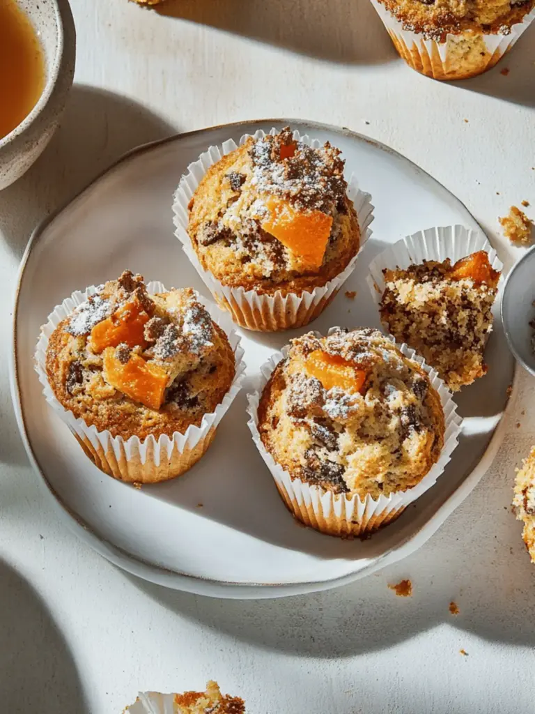 Karottenkuchen-Frühstücksmuffins