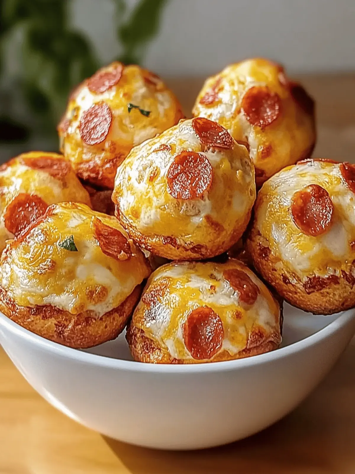 Pizza-Muffins: Schnelle und Saftige Snack-Idee 2 Pizza-Muffins