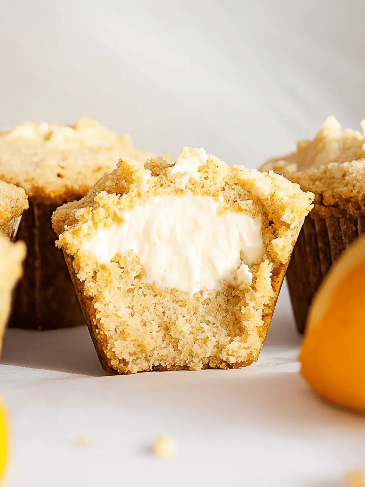 Kürbis Käsekuchen Muffins für den perfekten Herbstgenuss 2 Kürbis Käsekuchen Muffins