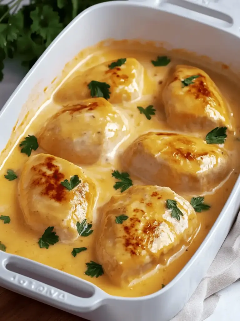 Hähnchenbrust in Frischkäse-Sauce