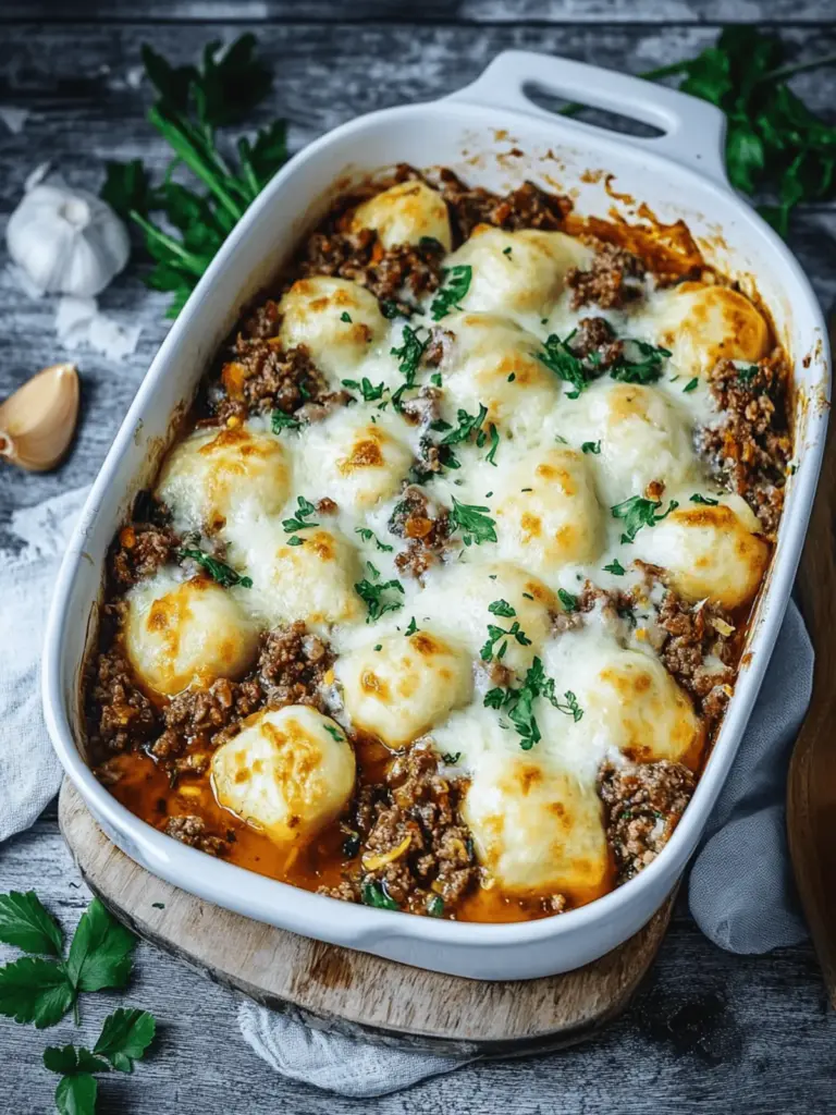 Kohlrabi-Hackfleisch-Auflauf