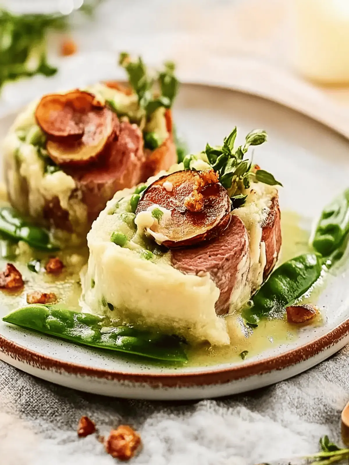 Schweinefilet à la Wellington im Kakao-Schinkenmantel 4 Schweinefilet à la Wellington im Kakao-Schinkenmantel