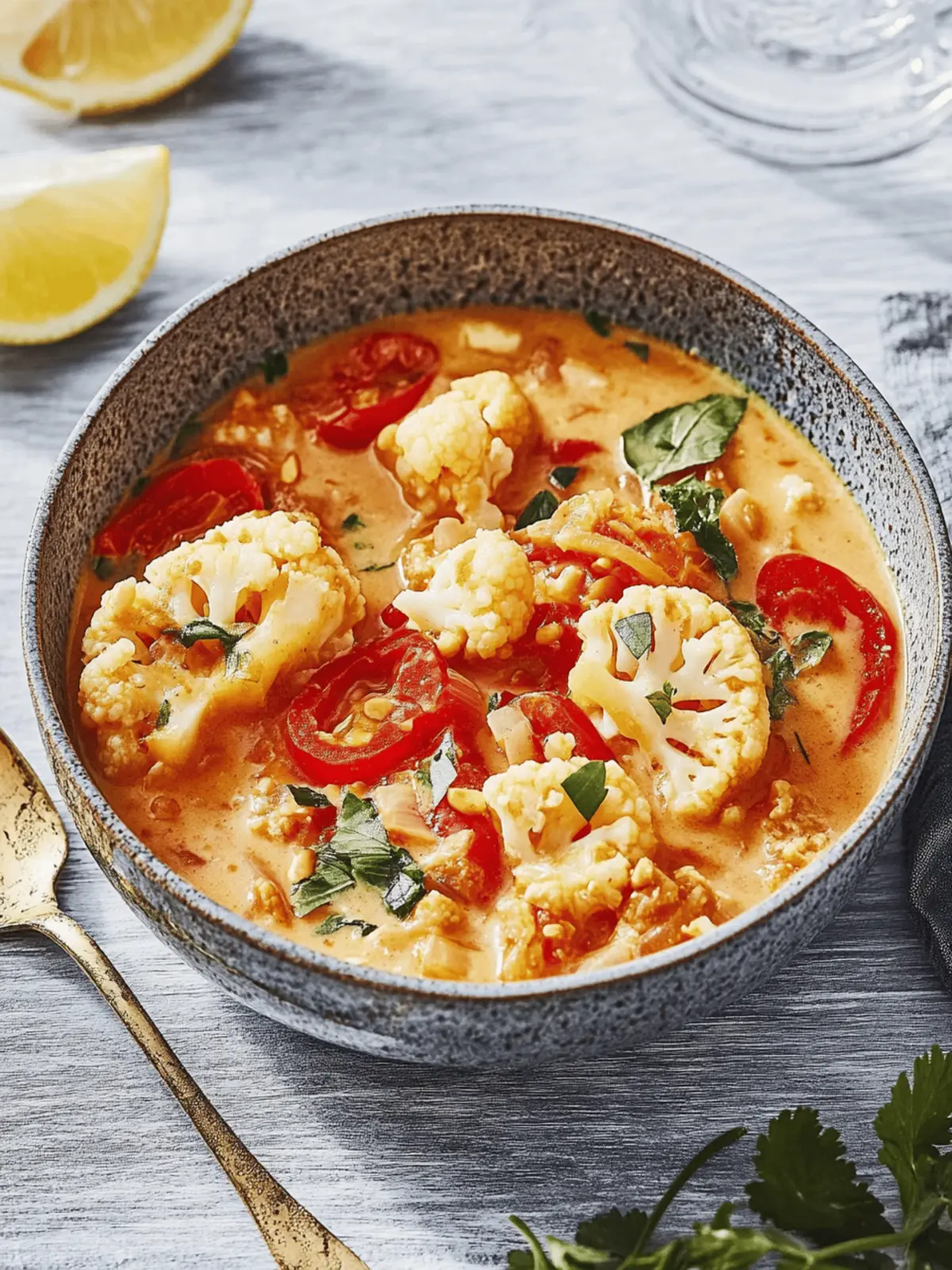 Blumenkohl-Linsen-Curry für jeden Tag 4 Blumenkohl-Linsen-Curry