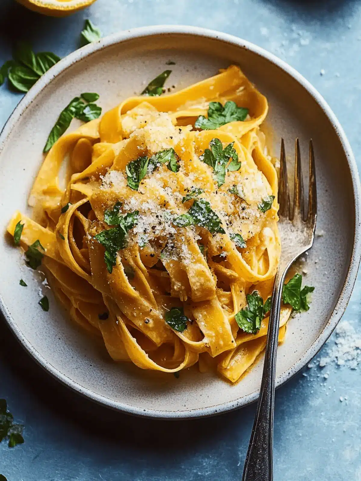 Cremige Butternut-Kürbis-Pasta für den Herbstzauber 3 Cremige Butternut-Kürbis-Pasta