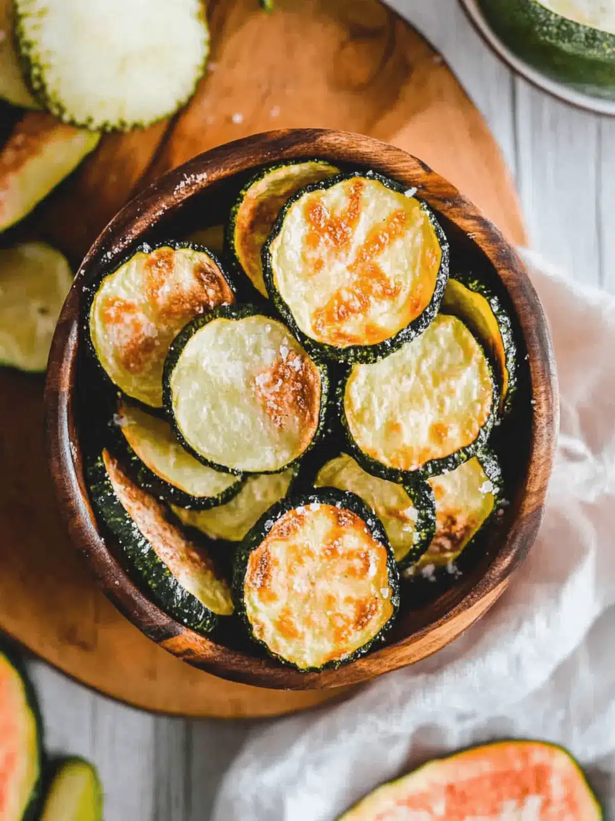 Zucchini Chips im Airfryer: Knuspriger Genuss 3 Zucchini Chips im Airfryer