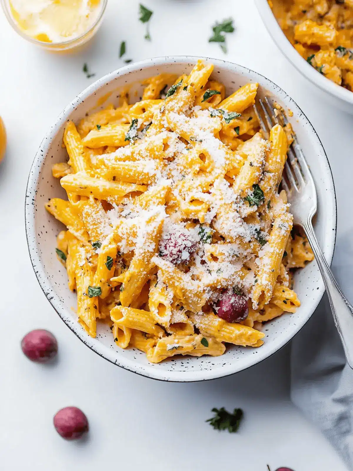 Pasta mit Kürbis: Cremiger Genuss für den Herbst 4 Pasta mit Kürbis