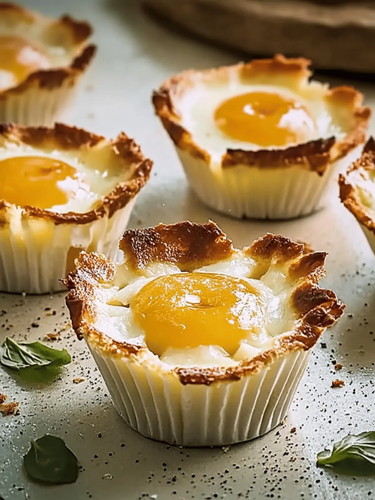 Mini-Ei-Muffin-Brot-Schalen