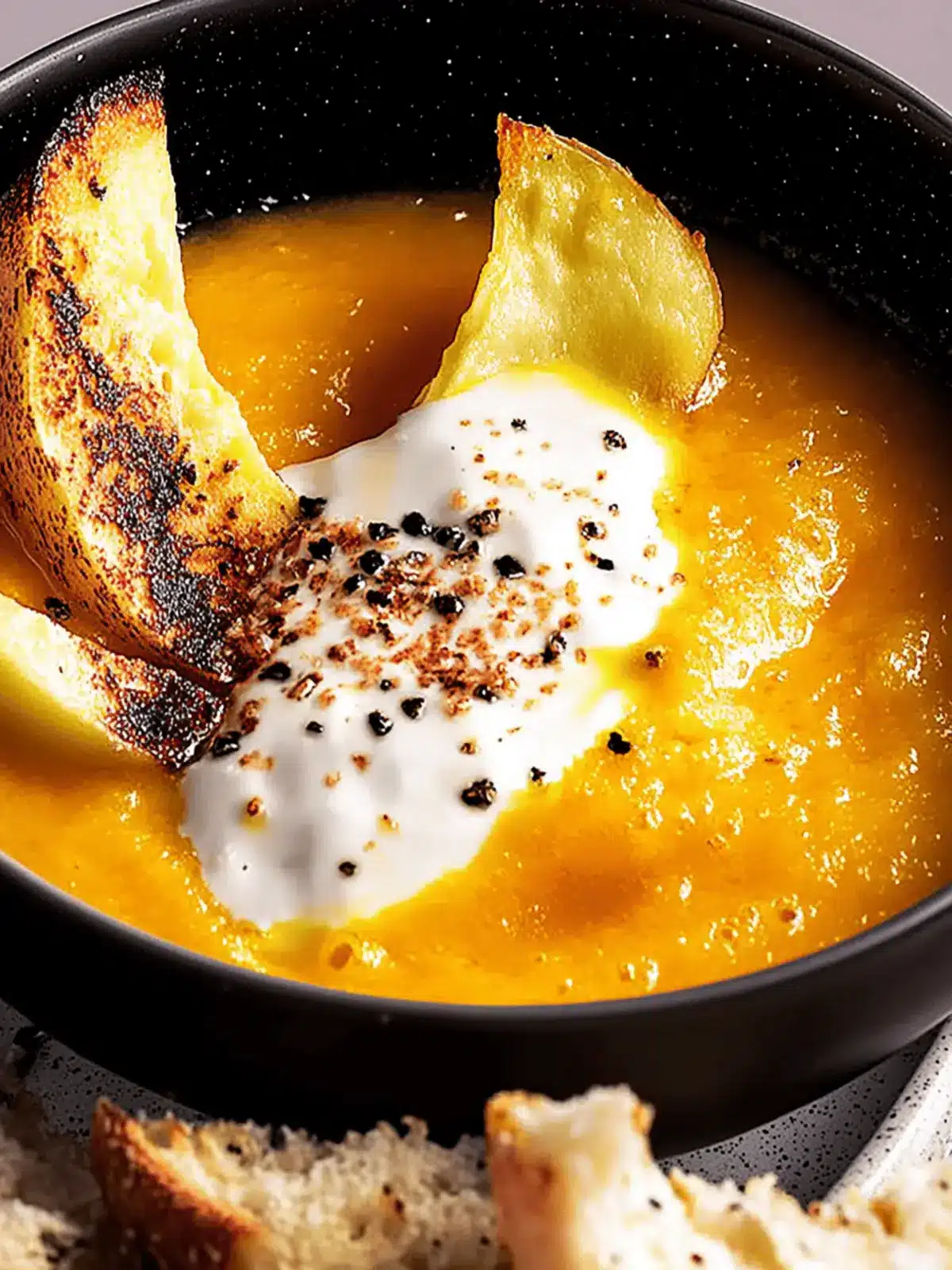 Cremige Miso-Kürbissuppe für gemütliche Abende 5 Cremige Miso-Kürbissuppe