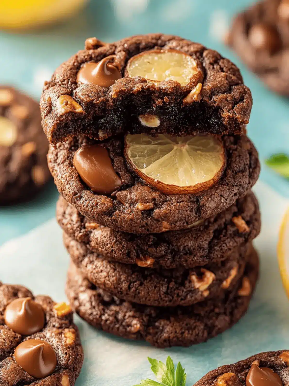 Schokoladenkekse – Die perfekten, weichen Cookies 4 Schokoladenkekse