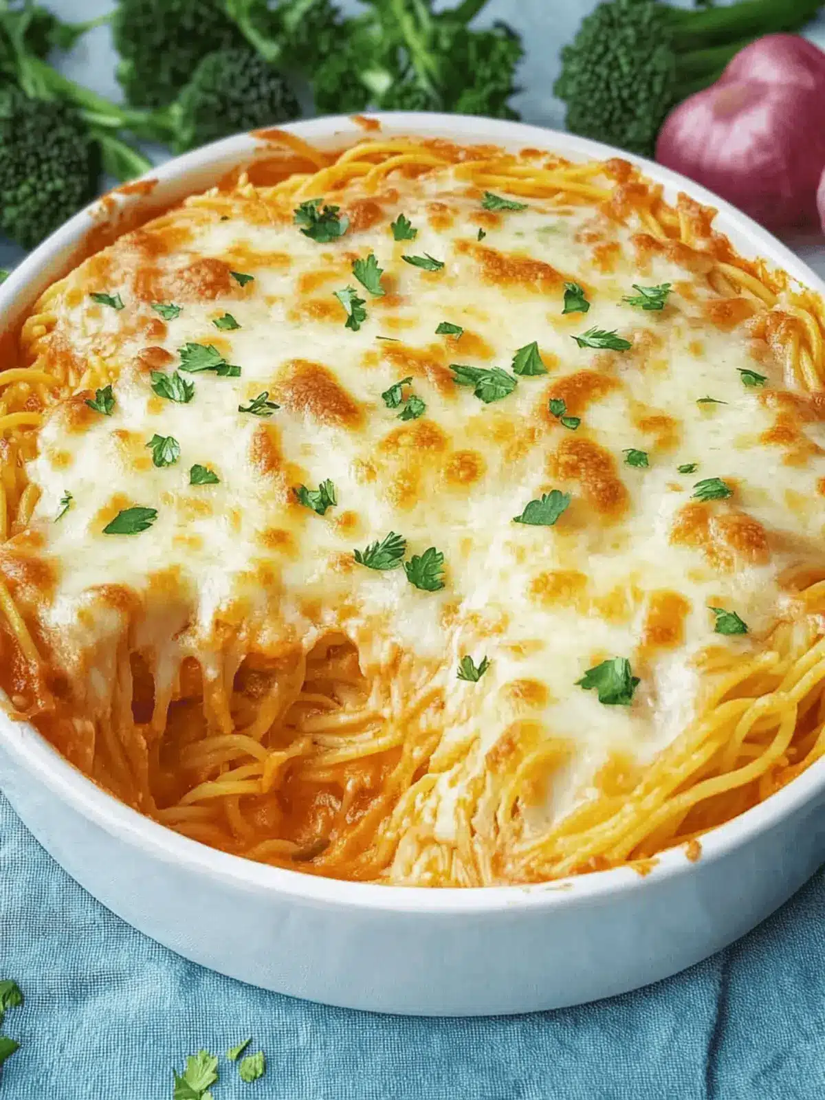 Leckerer Spaghetti Auflauf für die ganze Familie 4 Spaghetti Auflauf