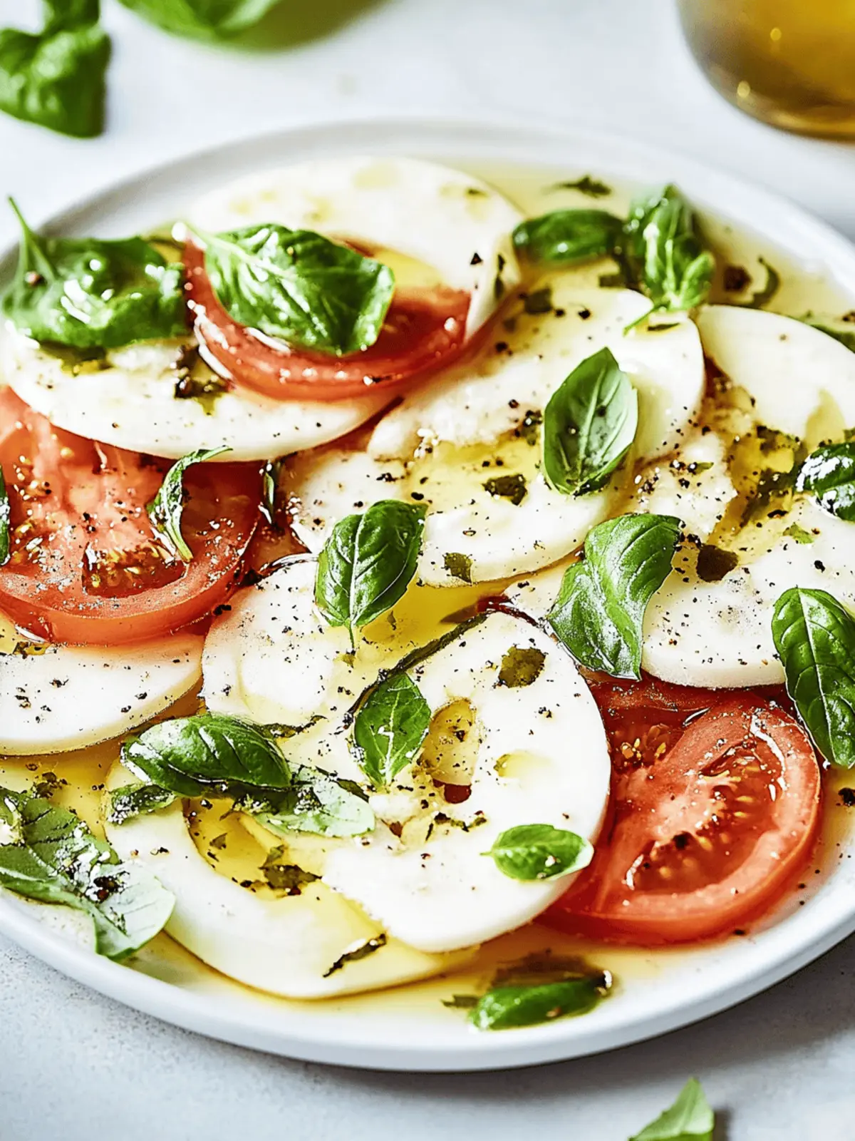 Frische Caprese-Salat für den perfekten Sommergenuss 3 Caprese-Salat