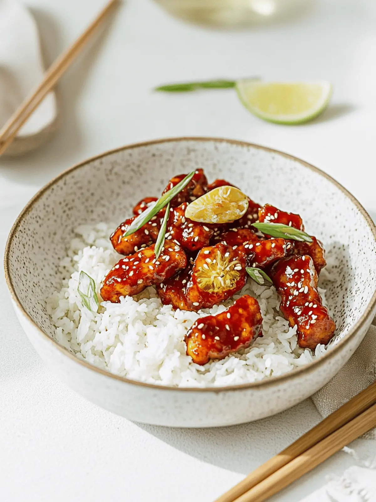 Honig BBQ Hähnchen Reis im One-Pan-Style 5 Honig BBQ Hähnchen Reis