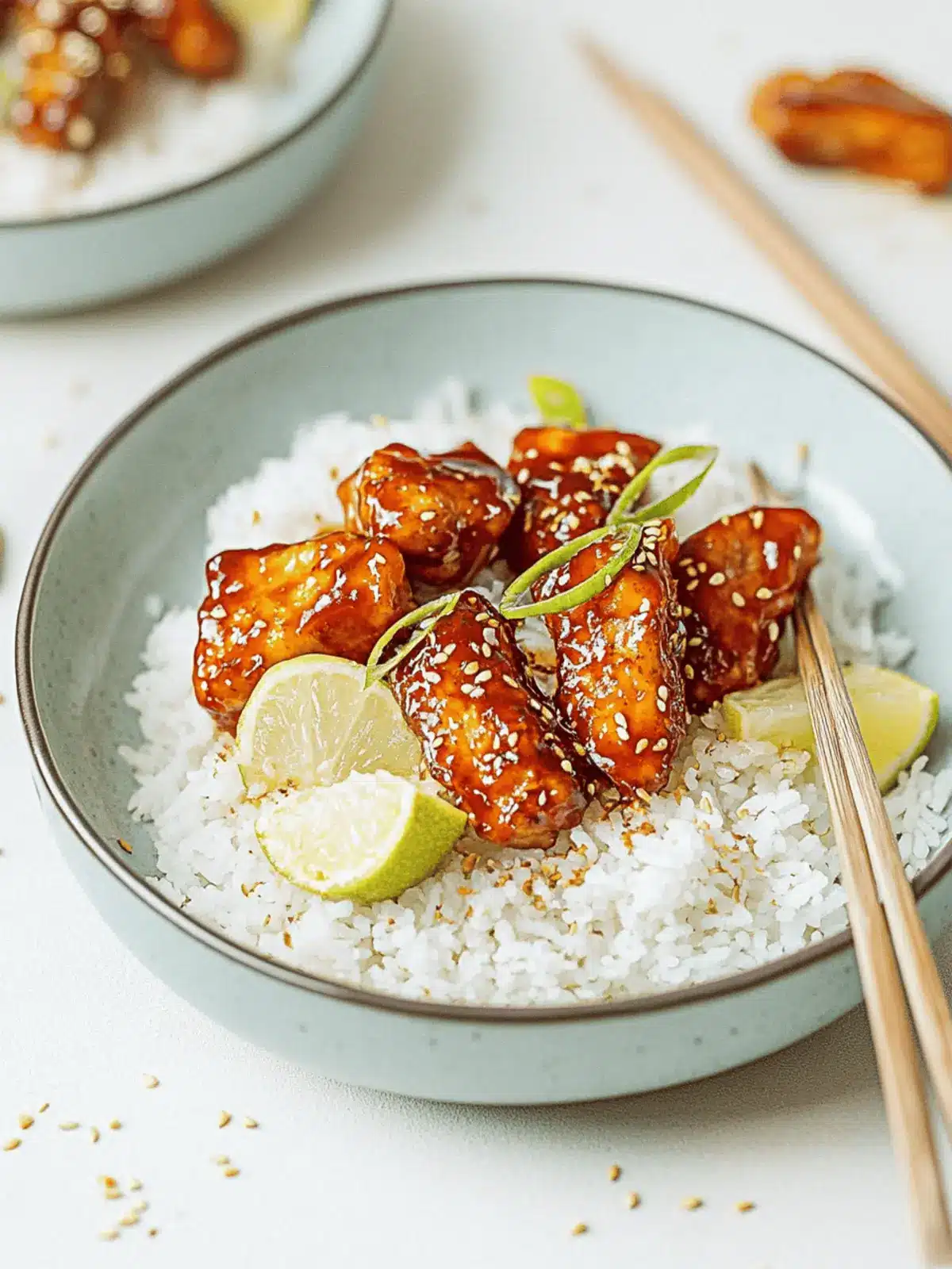 Honig BBQ Hähnchen Reis im One-Pan-Style 4 Honig BBQ Hähnchen Reis