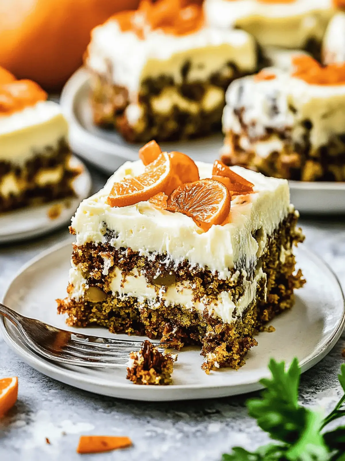 Schoko Karottenkuchen mit Frischkäse Frosting