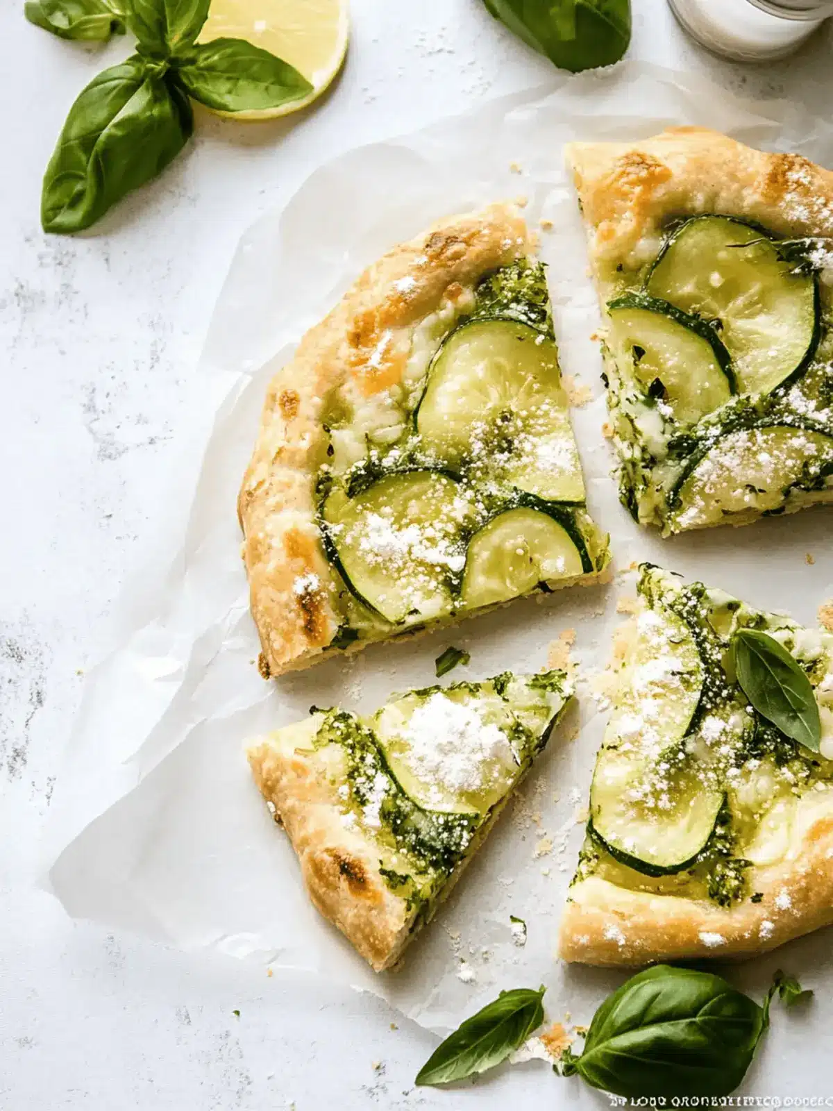 Zucchini-Galette mit Ricotta für den perfekten Genuss 3 Zucchini-Galette mit Ricotta
