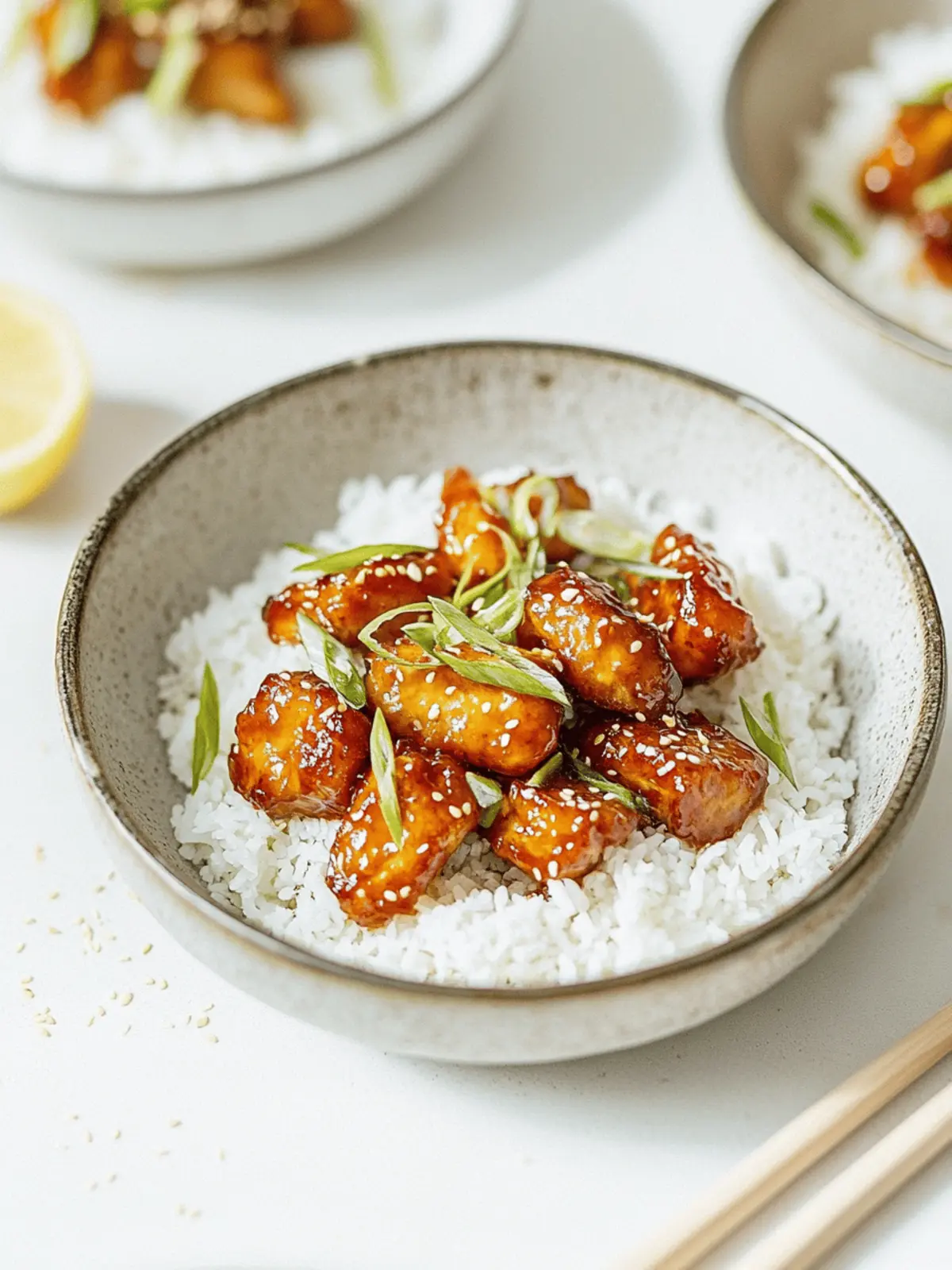 Honig BBQ Hähnchen Reis im One-Pan-Style 3 Honig BBQ Hähnchen Reis