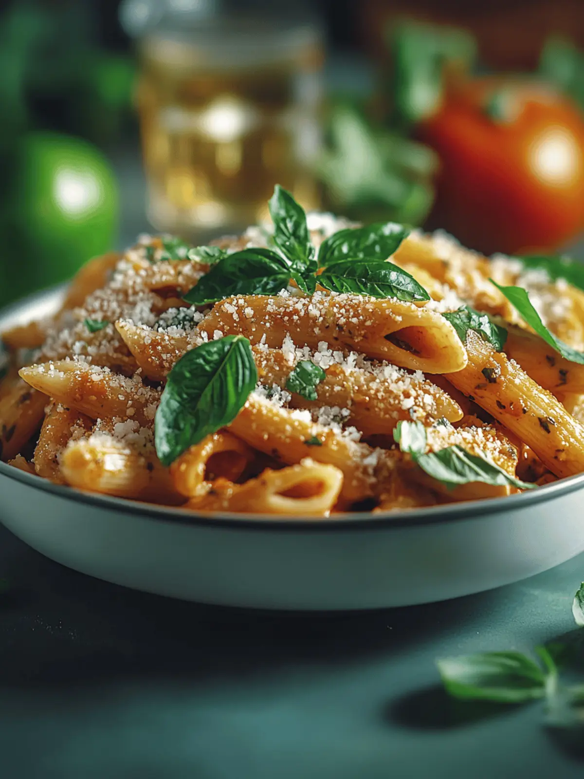 Leckere Tomaten-Knoblauch-Pasta in 20 Minuten 2 Tomaten-Knoblauch-Pasta