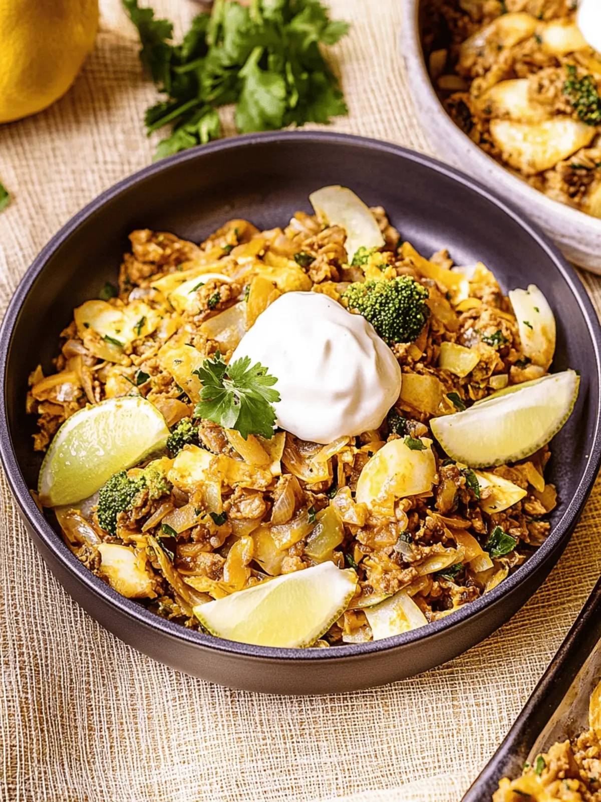 Bombastische Spitzkohl-Hackfleisch-Pfanne für die Familie 4 Bombastische Spitzkohl-Hackfleisch-Pfanne