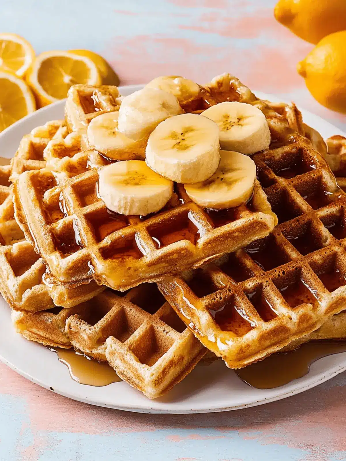 Bananenbrot Waffeln für den perfekten Brunch 2 Bananenbrot Waffeln