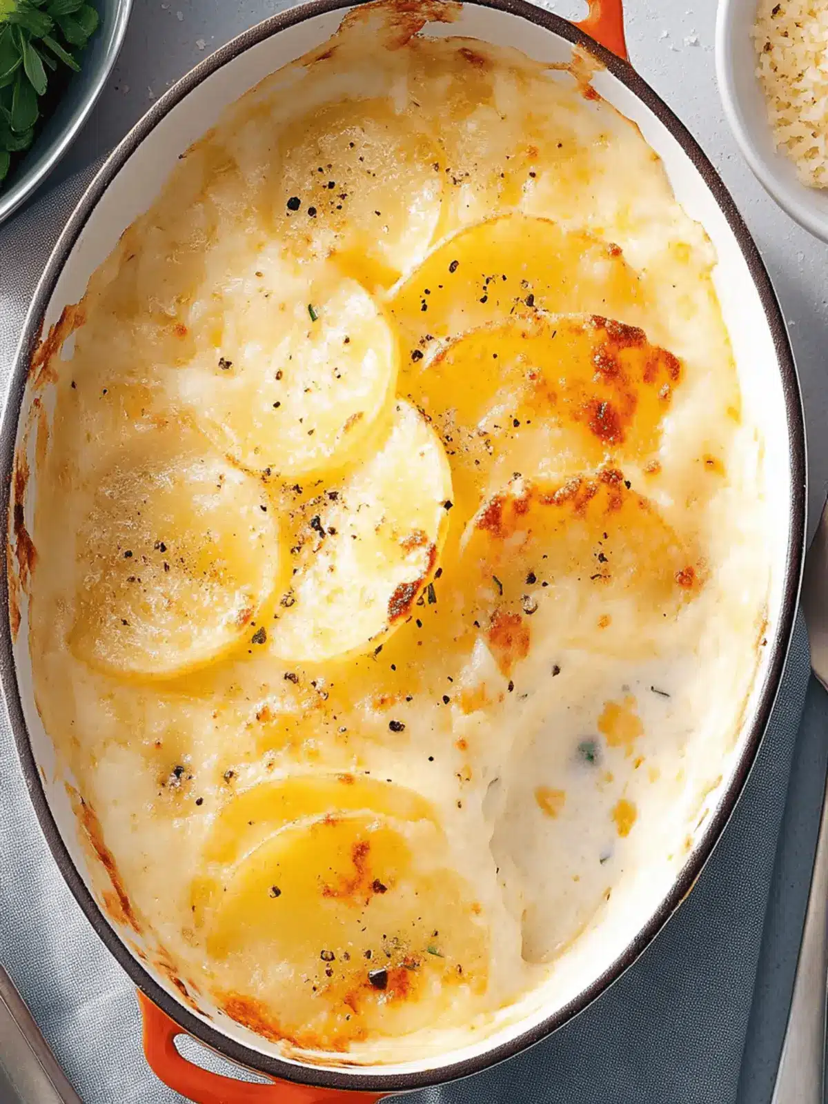 Schnelle überbackene Kartoffeln mit Käse Genuss 4 Schnelle überbackene Kartoffeln