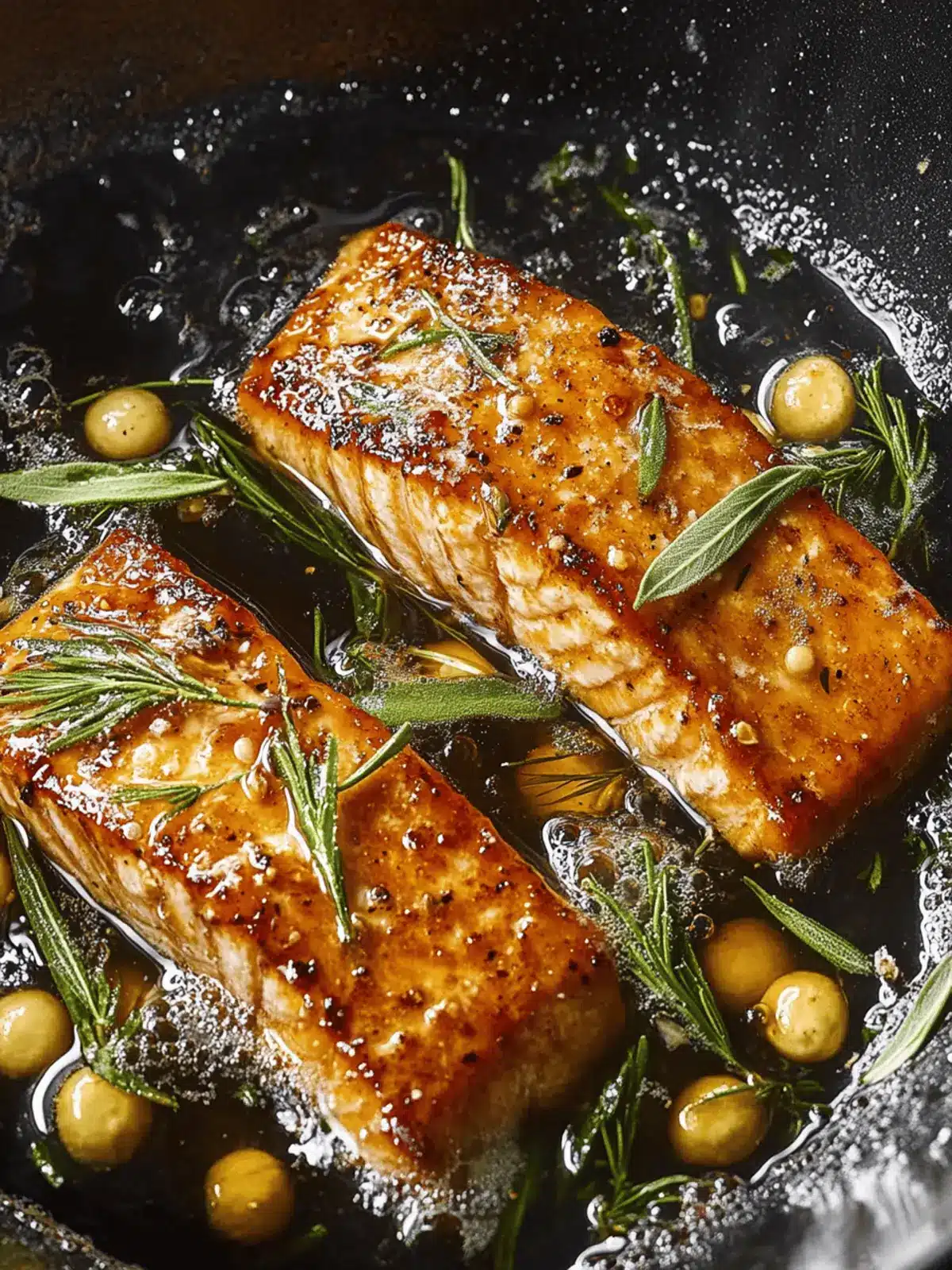 5-Zutaten Honig Knoblauch Glasierte Lachs für Eilige 3 5-Zutaten Honig Knoblauch Glasierte Lachs