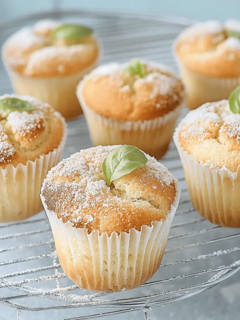 Quarkmuffins mit Vanillepudding