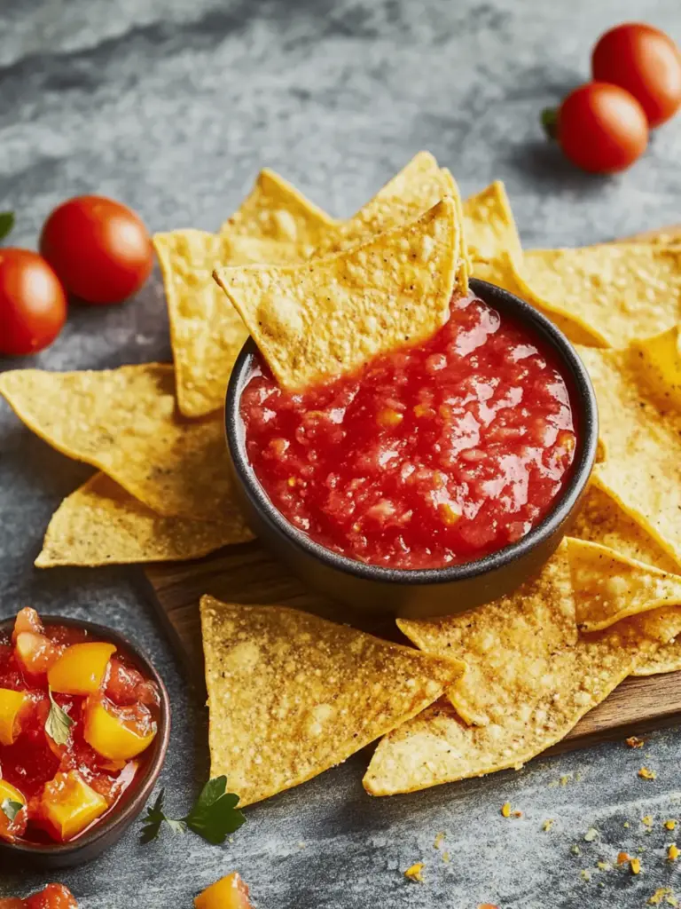 Salsa-Rezept mit frischem Gemüse