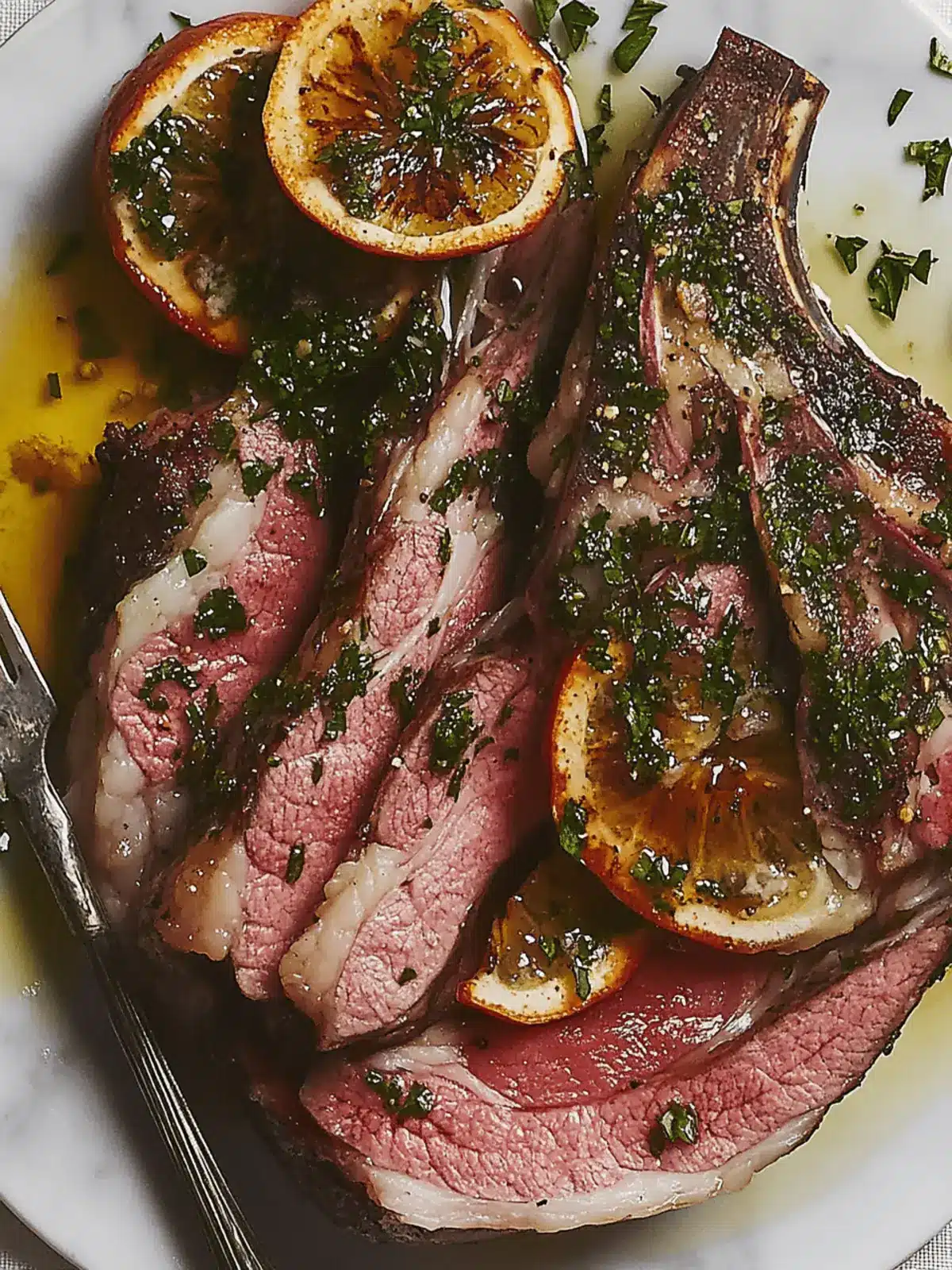 Niedrig-und-langsam Rib Roast