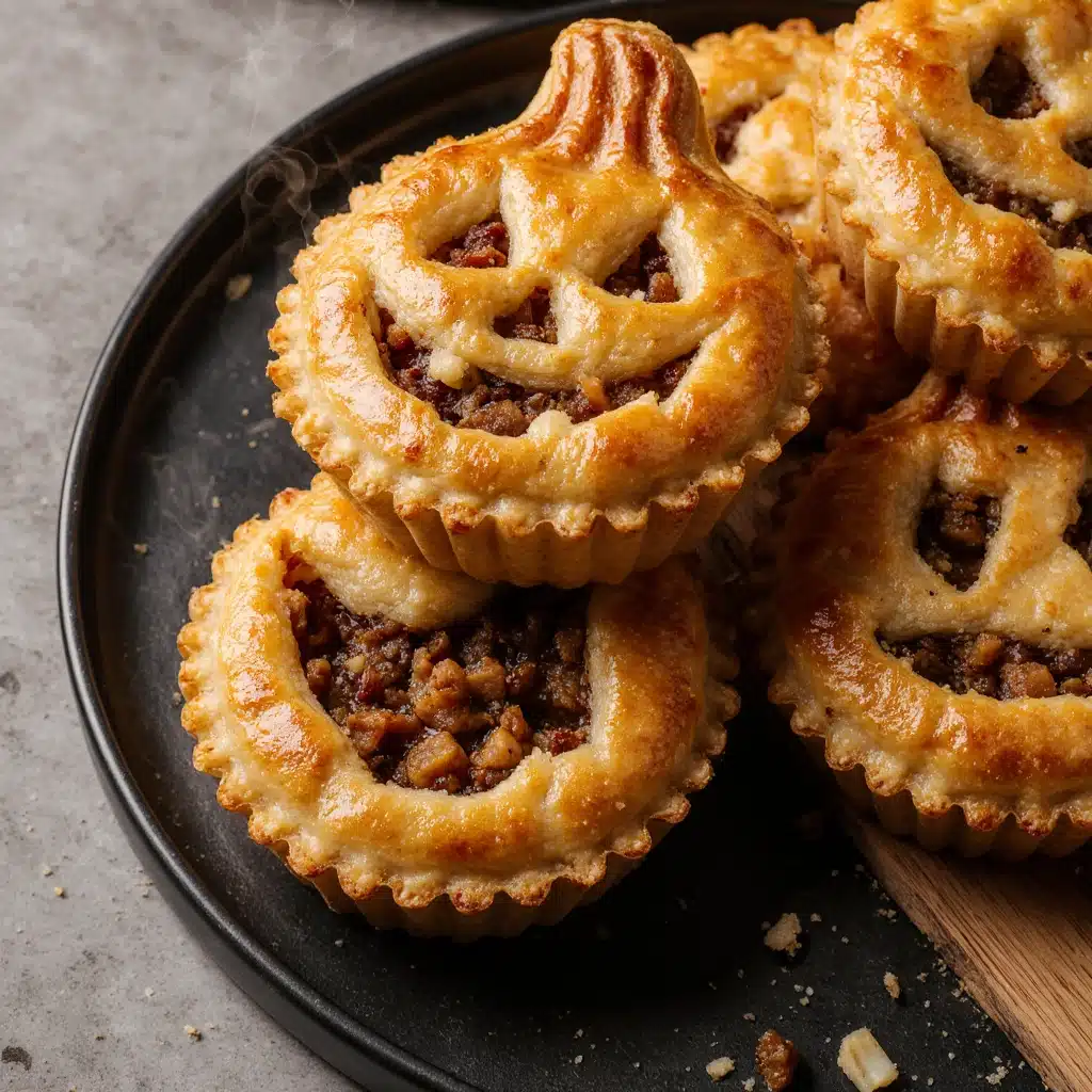 Gespenstische Chorizo-Handpastetchen für Halloween