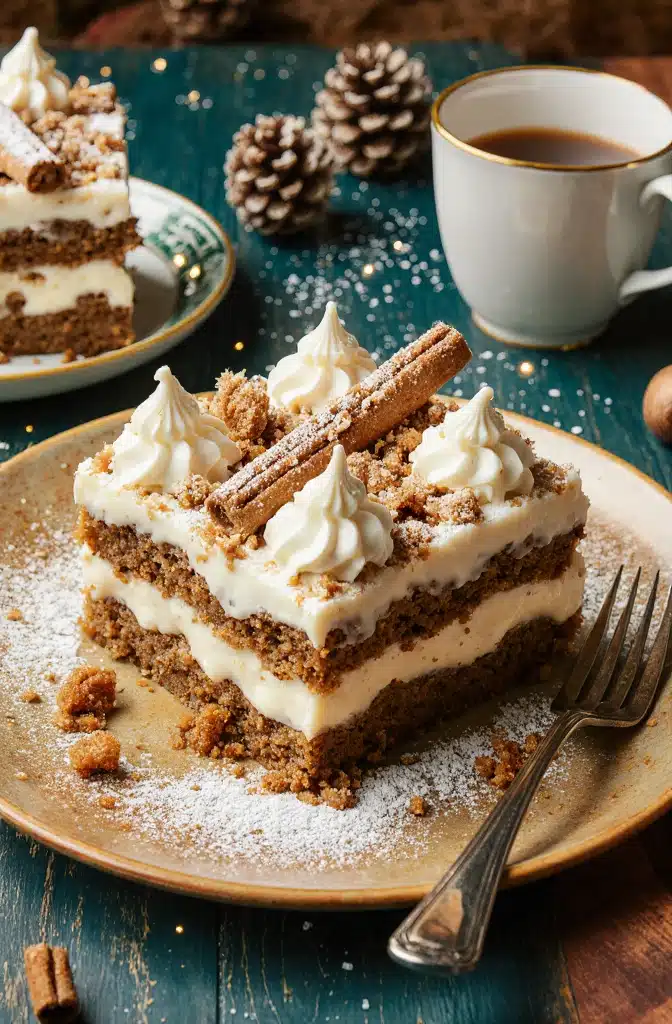 Lebkuchen-Lasagne für die perfekte Weihnachtszeit