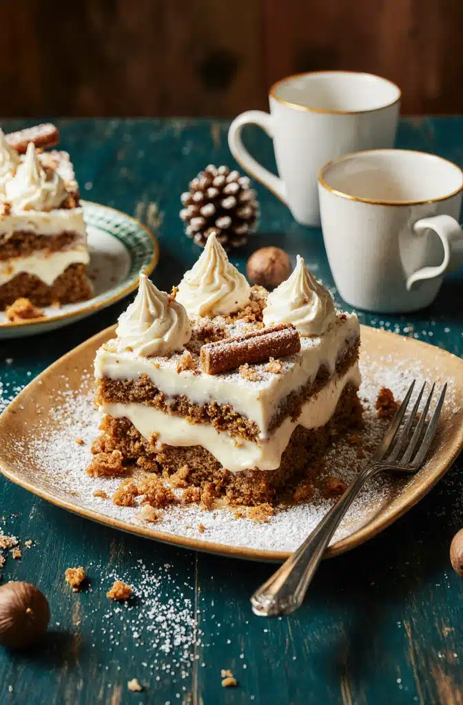 Lebkuchen-Lasagne für die perfekte Weihnachtszeit