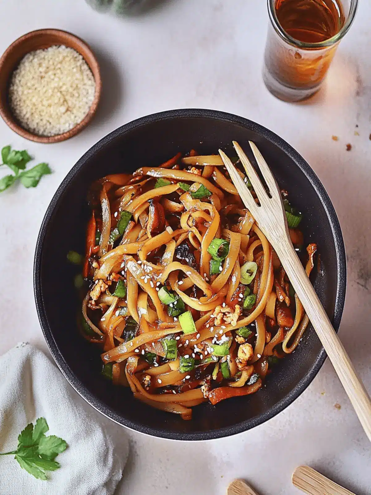 Fried Asia Noodles | Chinese Noodle Pan